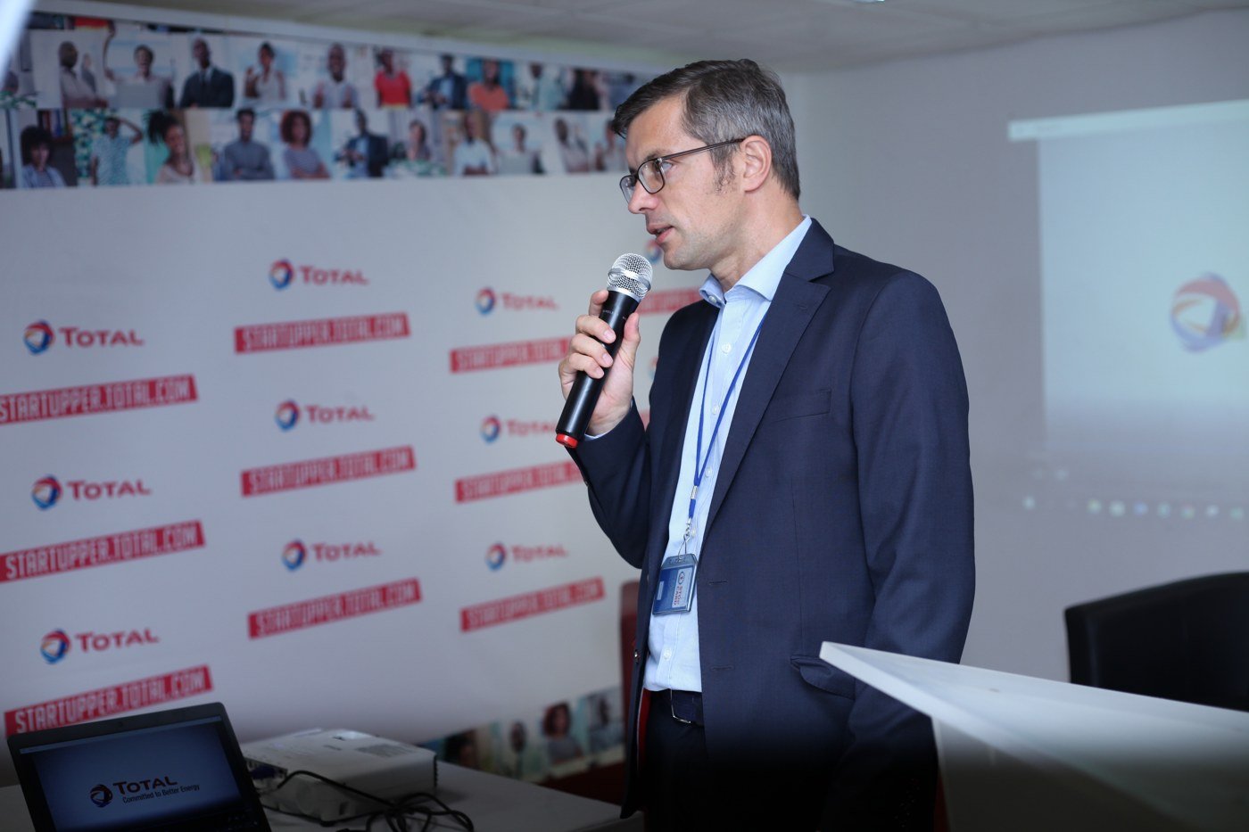Conférence de presse du Challenge Startupper de Total Côte d’Ivoire